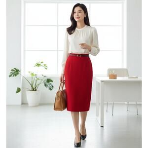 Vintage Pencil Skirt Fashion Gallery Maxi Straight Womens 12 Work Office Career